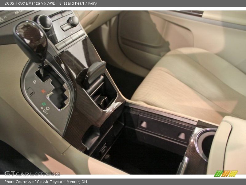 Blizzard Pearl / Ivory 2009 Toyota Venza V6 AWD