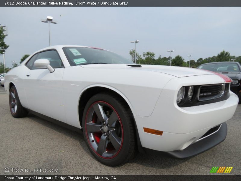 Front 3/4 View of 2012 Challenger Rallye Redline