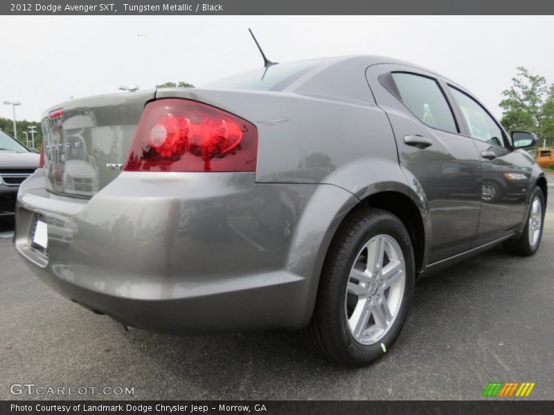Tungsten Metallic / Black 2012 Dodge Avenger SXT