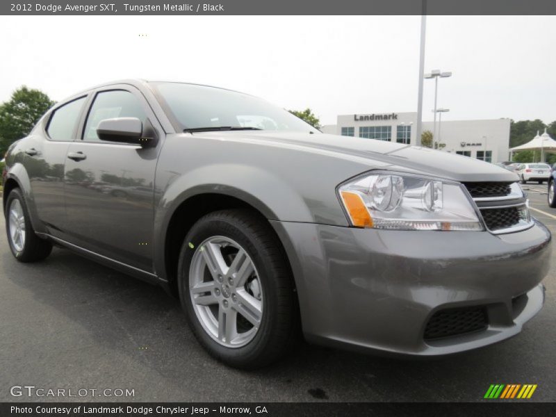 Tungsten Metallic / Black 2012 Dodge Avenger SXT