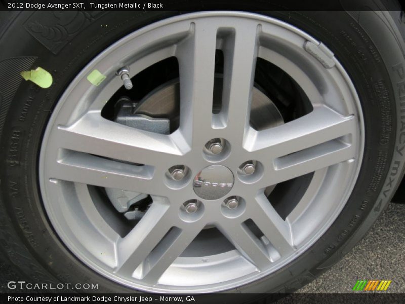 Tungsten Metallic / Black 2012 Dodge Avenger SXT