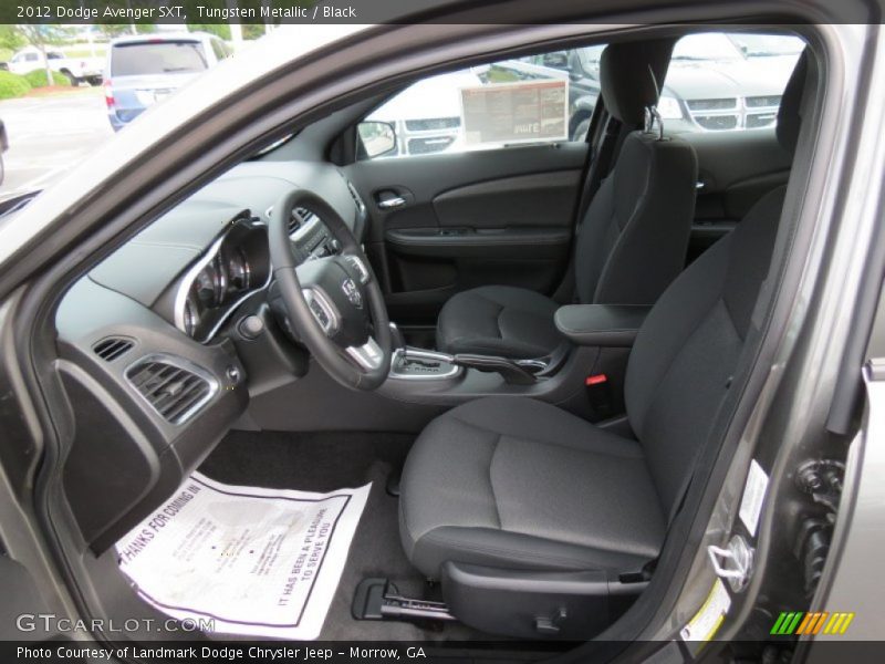Tungsten Metallic / Black 2012 Dodge Avenger SXT