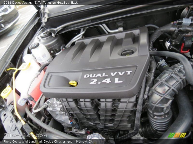 Tungsten Metallic / Black 2012 Dodge Avenger SXT