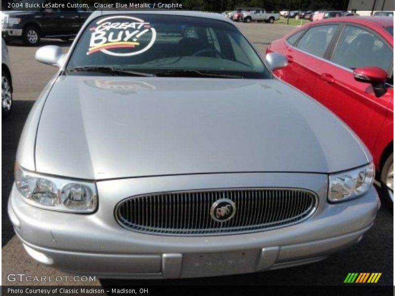 Glacier Blue Metallic / Graphite 2004 Buick LeSabre Custom