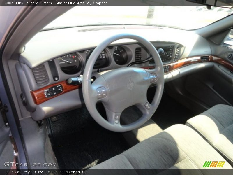 Glacier Blue Metallic / Graphite 2004 Buick LeSabre Custom