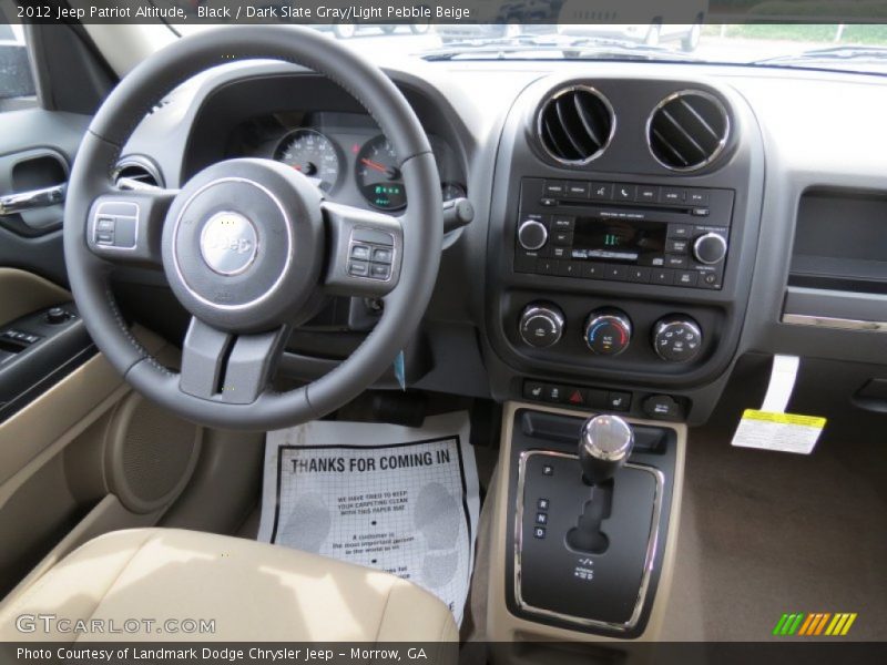 Dashboard of 2012 Patriot Altitude