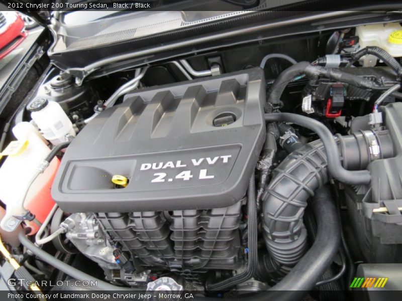 Black / Black 2012 Chrysler 200 Touring Sedan