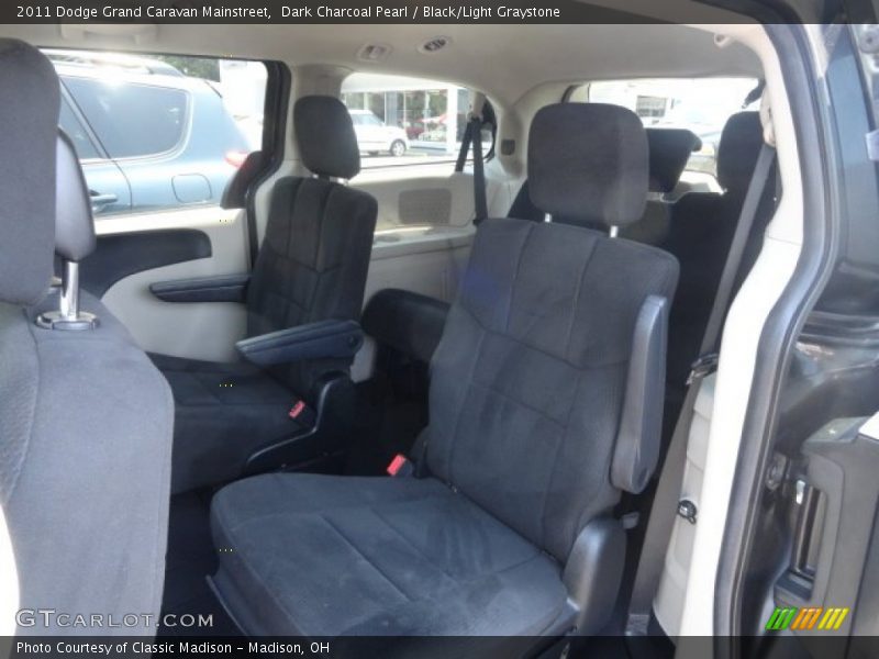 Dark Charcoal Pearl / Black/Light Graystone 2011 Dodge Grand Caravan Mainstreet