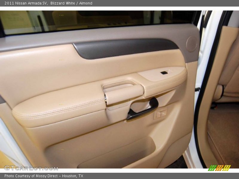 Blizzard White / Almond 2011 Nissan Armada SV