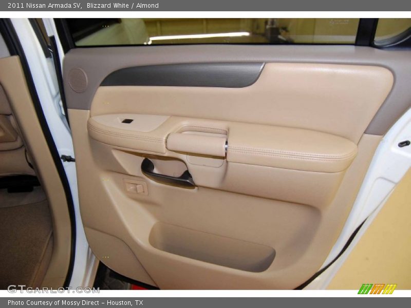 Blizzard White / Almond 2011 Nissan Armada SV