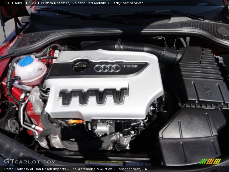  2011 TT S 2.0T quattro Roadster Engine - 2.0 Liter TFSI Turbocharged DOHC 16-Valve VVT 4 Cylinder