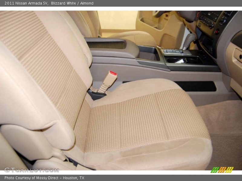 Blizzard White / Almond 2011 Nissan Armada SV