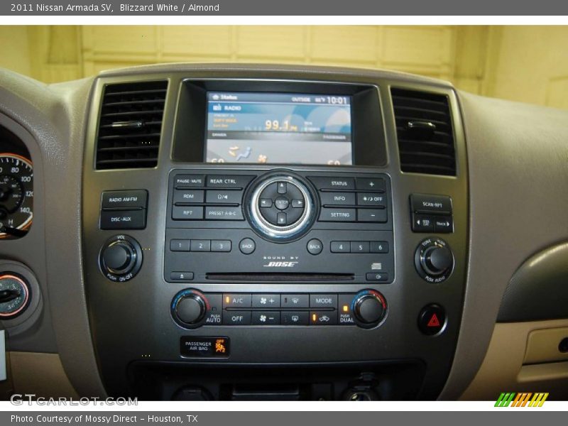 Blizzard White / Almond 2011 Nissan Armada SV
