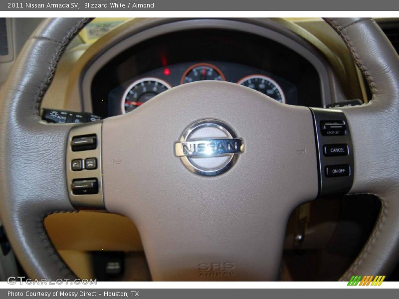 Blizzard White / Almond 2011 Nissan Armada SV