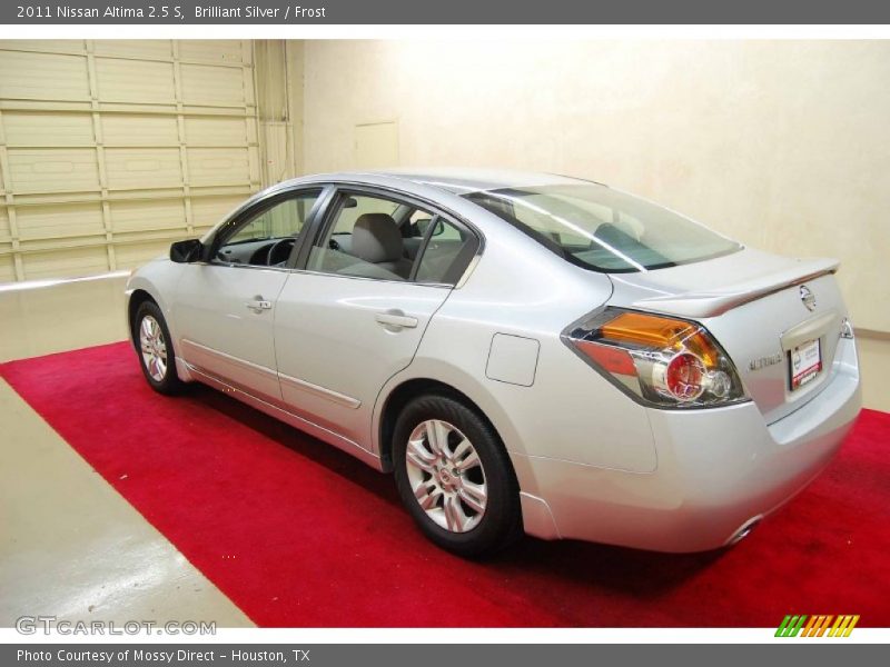 Brilliant Silver / Frost 2011 Nissan Altima 2.5 S