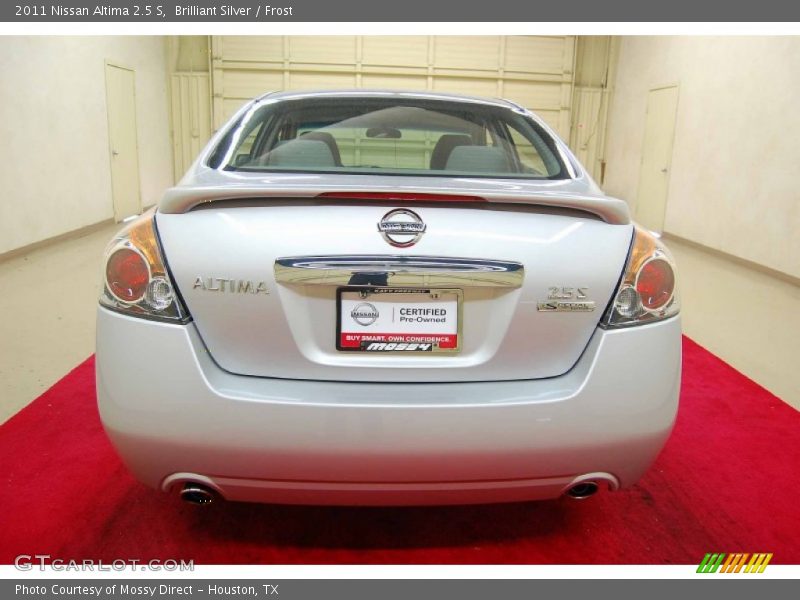 Brilliant Silver / Frost 2011 Nissan Altima 2.5 S