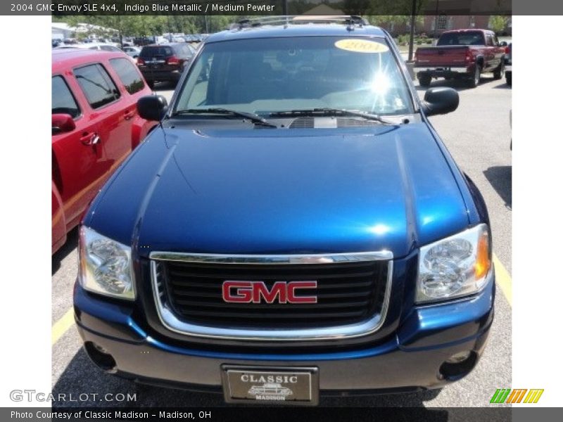 Indigo Blue Metallic / Medium Pewter 2004 GMC Envoy SLE 4x4