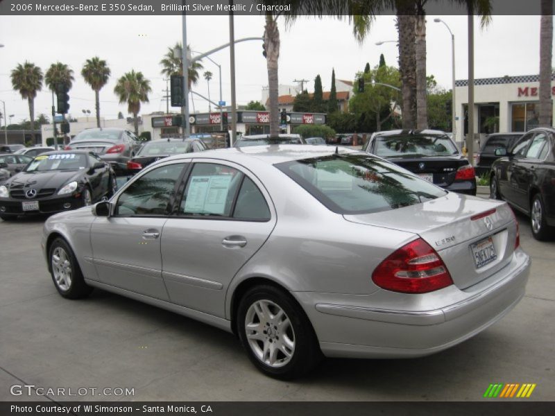 Brilliant Silver Metallic / Charcoal 2006 Mercedes-Benz E 350 Sedan