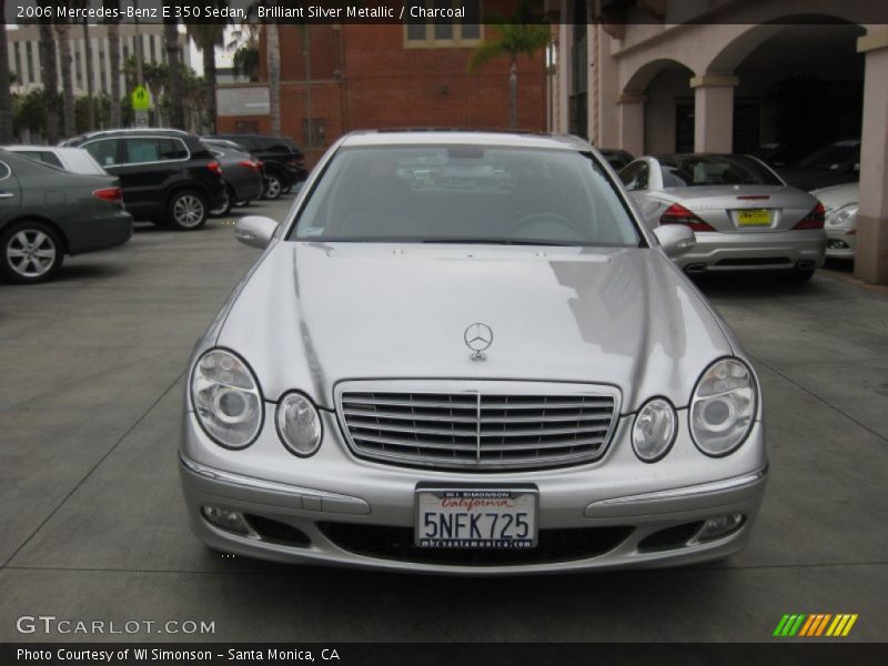Brilliant Silver Metallic / Charcoal 2006 Mercedes-Benz E 350 Sedan