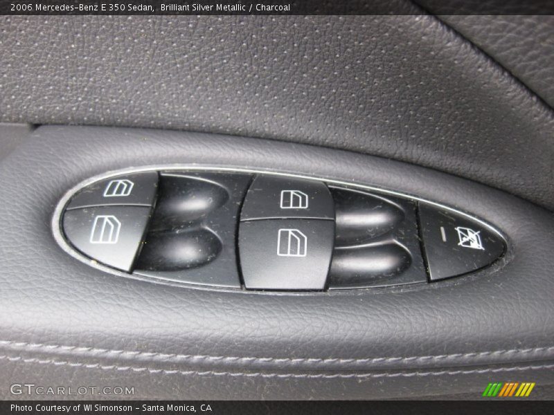 Brilliant Silver Metallic / Charcoal 2006 Mercedes-Benz E 350 Sedan