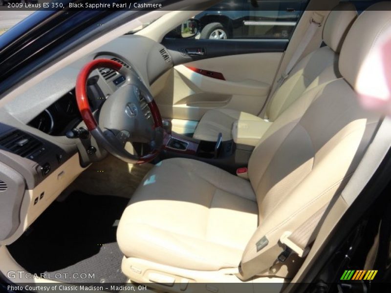 Black Sapphire Pearl / Cashmere 2009 Lexus ES 350