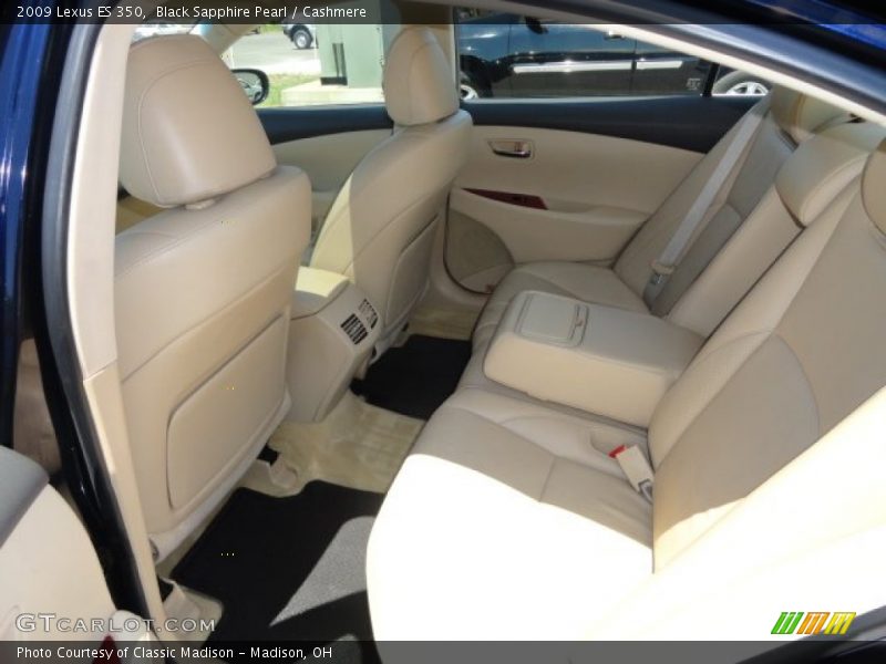 Black Sapphire Pearl / Cashmere 2009 Lexus ES 350