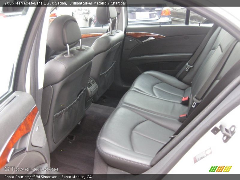 Brilliant Silver Metallic / Charcoal 2006 Mercedes-Benz E 350 Sedan