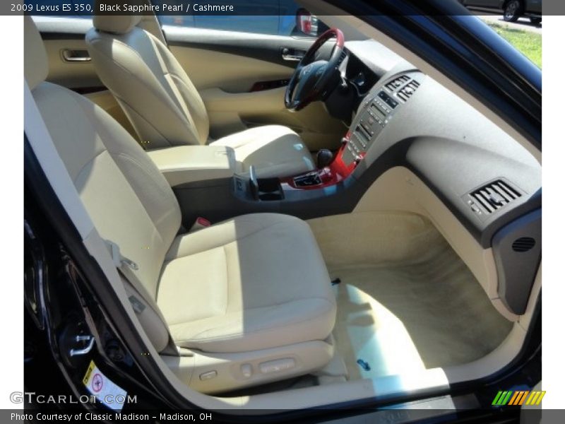 Black Sapphire Pearl / Cashmere 2009 Lexus ES 350