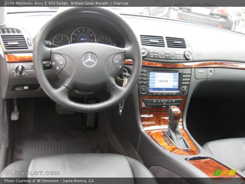 Brilliant Silver Metallic / Charcoal 2006 Mercedes-Benz E 350 Sedan