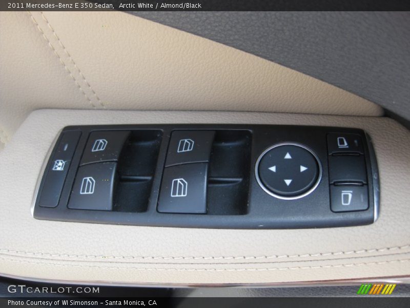 Arctic White / Almond/Black 2011 Mercedes-Benz E 350 Sedan