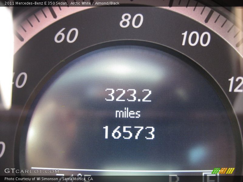Arctic White / Almond/Black 2011 Mercedes-Benz E 350 Sedan