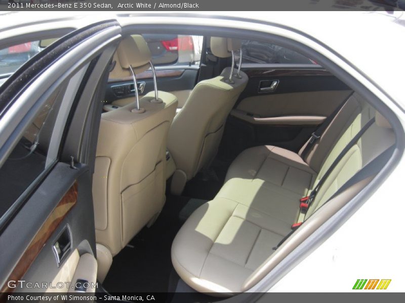 Arctic White / Almond/Black 2011 Mercedes-Benz E 350 Sedan