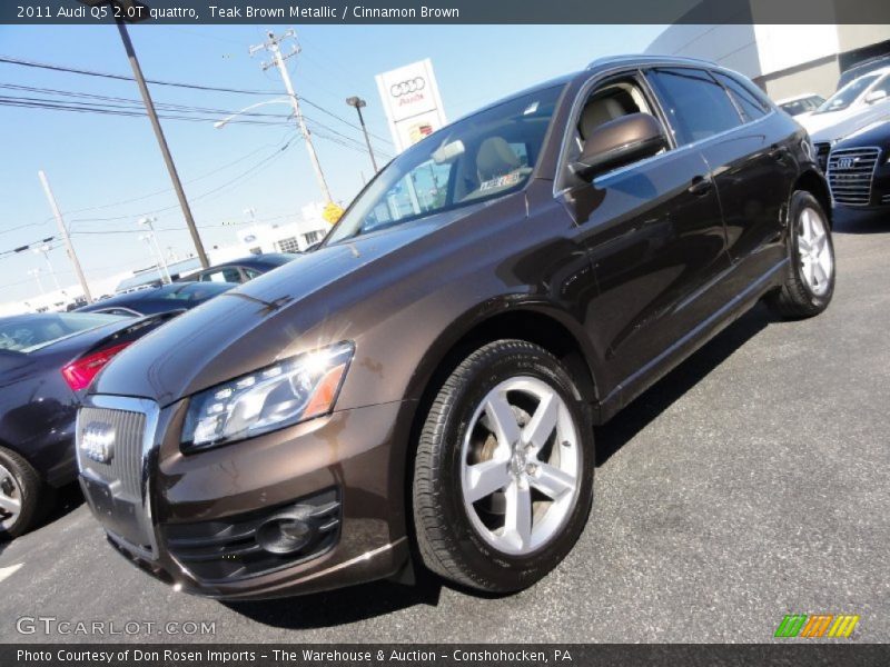 Teak Brown Metallic / Cinnamon Brown 2011 Audi Q5 2.0T quattro