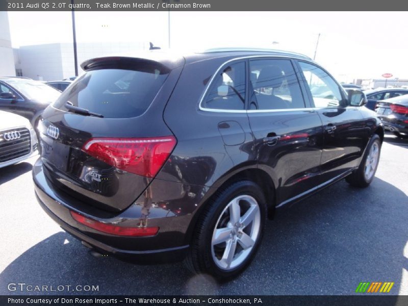 Teak Brown Metallic / Cinnamon Brown 2011 Audi Q5 2.0T quattro