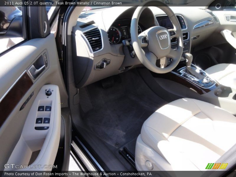 Teak Brown Metallic / Cinnamon Brown 2011 Audi Q5 2.0T quattro