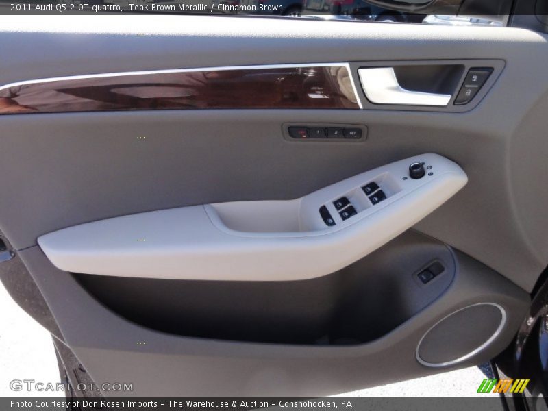 Teak Brown Metallic / Cinnamon Brown 2011 Audi Q5 2.0T quattro