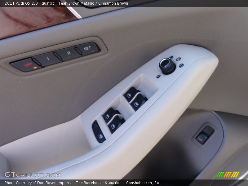 Teak Brown Metallic / Cinnamon Brown 2011 Audi Q5 2.0T quattro