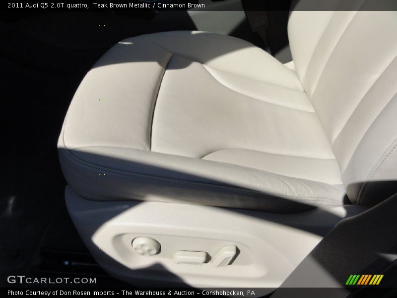 Teak Brown Metallic / Cinnamon Brown 2011 Audi Q5 2.0T quattro