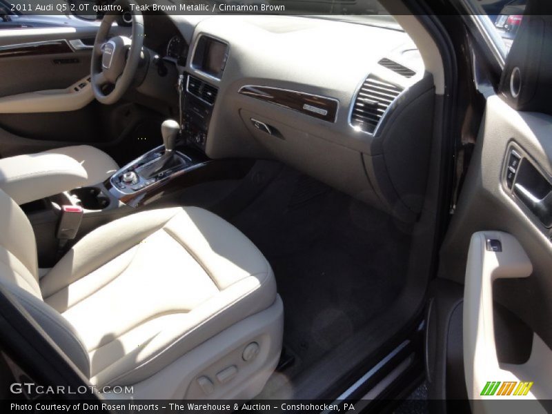 Teak Brown Metallic / Cinnamon Brown 2011 Audi Q5 2.0T quattro