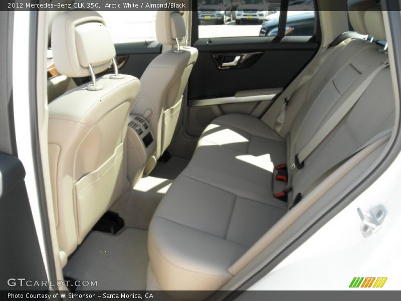Arctic White / Almond/Black 2012 Mercedes-Benz GLK 350