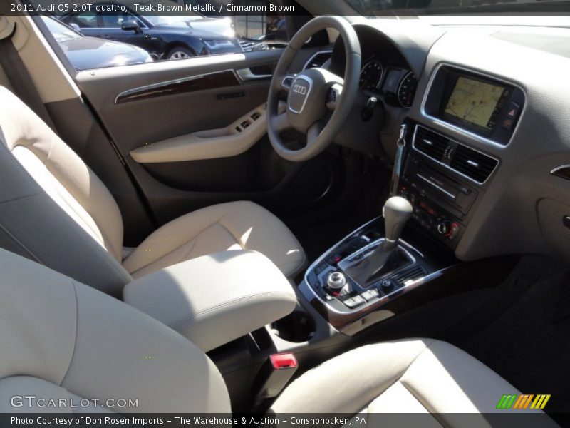 Teak Brown Metallic / Cinnamon Brown 2011 Audi Q5 2.0T quattro