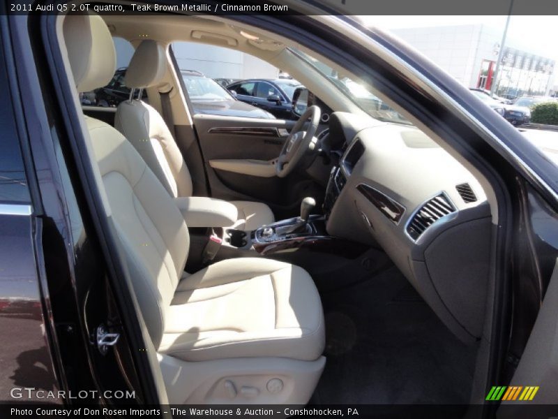 Teak Brown Metallic / Cinnamon Brown 2011 Audi Q5 2.0T quattro