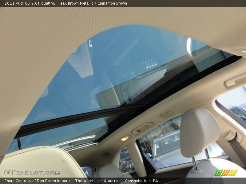 Sunroof of 2011 Q5 2.0T quattro