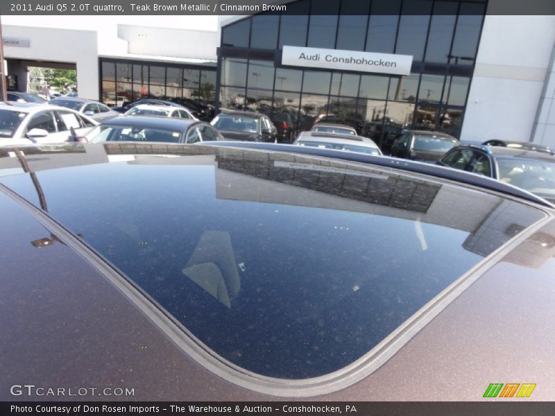 Teak Brown Metallic / Cinnamon Brown 2011 Audi Q5 2.0T quattro
