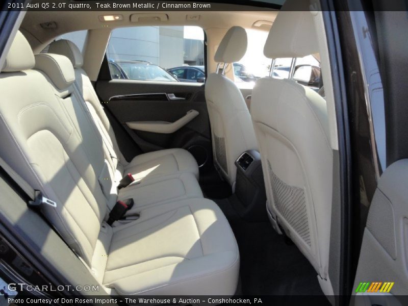 Rear Seat of 2011 Q5 2.0T quattro