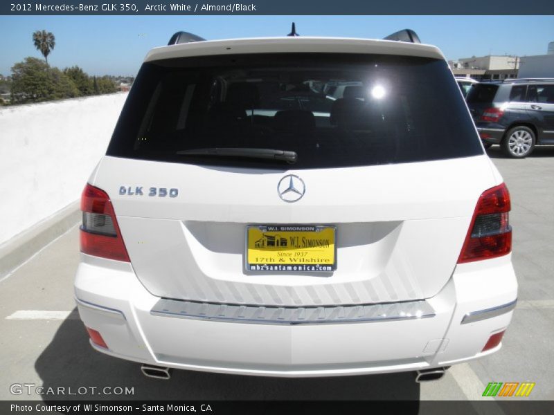 Arctic White / Almond/Black 2012 Mercedes-Benz GLK 350