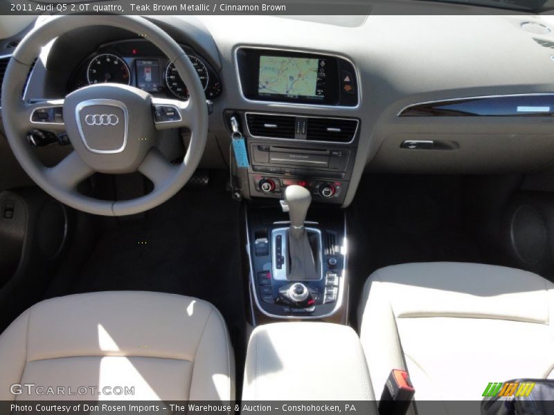 Teak Brown Metallic / Cinnamon Brown 2011 Audi Q5 2.0T quattro