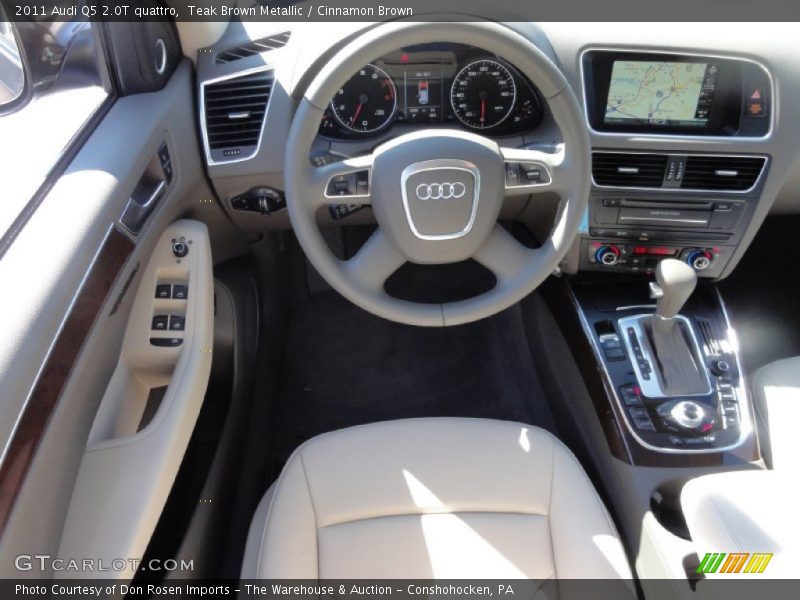 Teak Brown Metallic / Cinnamon Brown 2011 Audi Q5 2.0T quattro