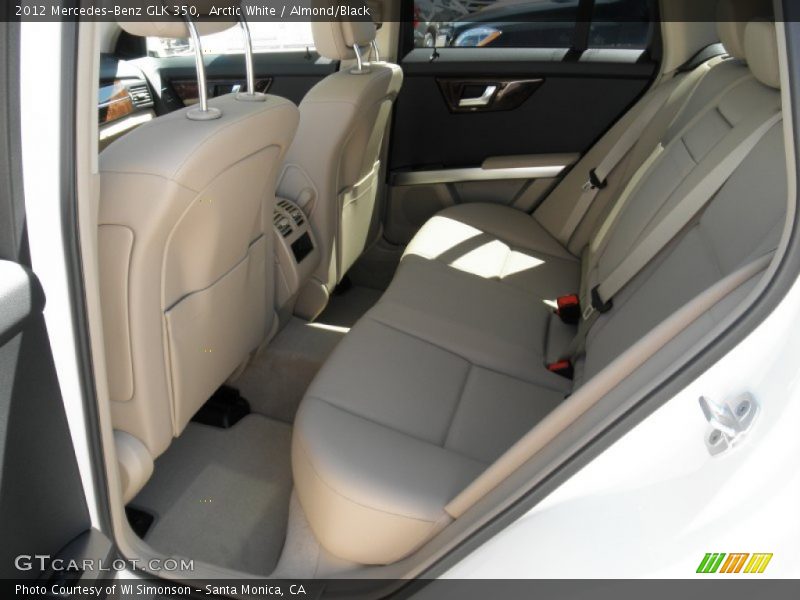 Arctic White / Almond/Black 2012 Mercedes-Benz GLK 350