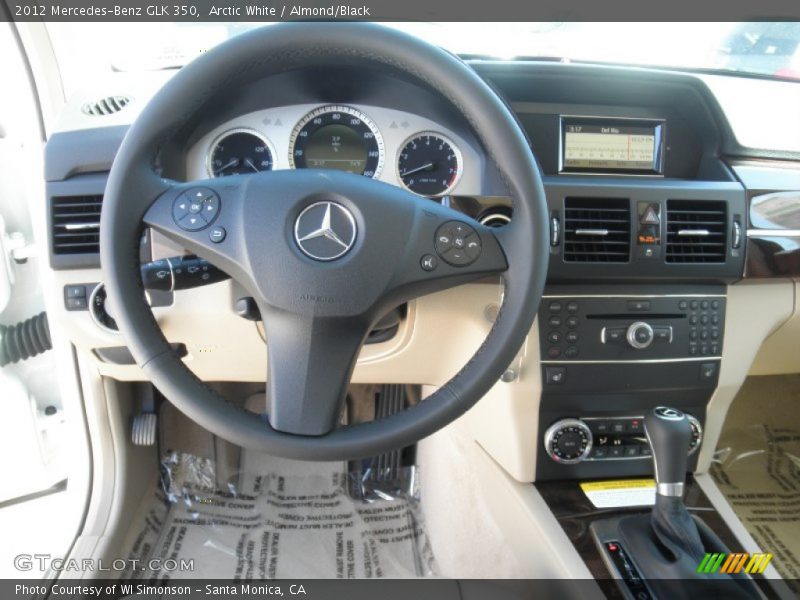 Arctic White / Almond/Black 2012 Mercedes-Benz GLK 350